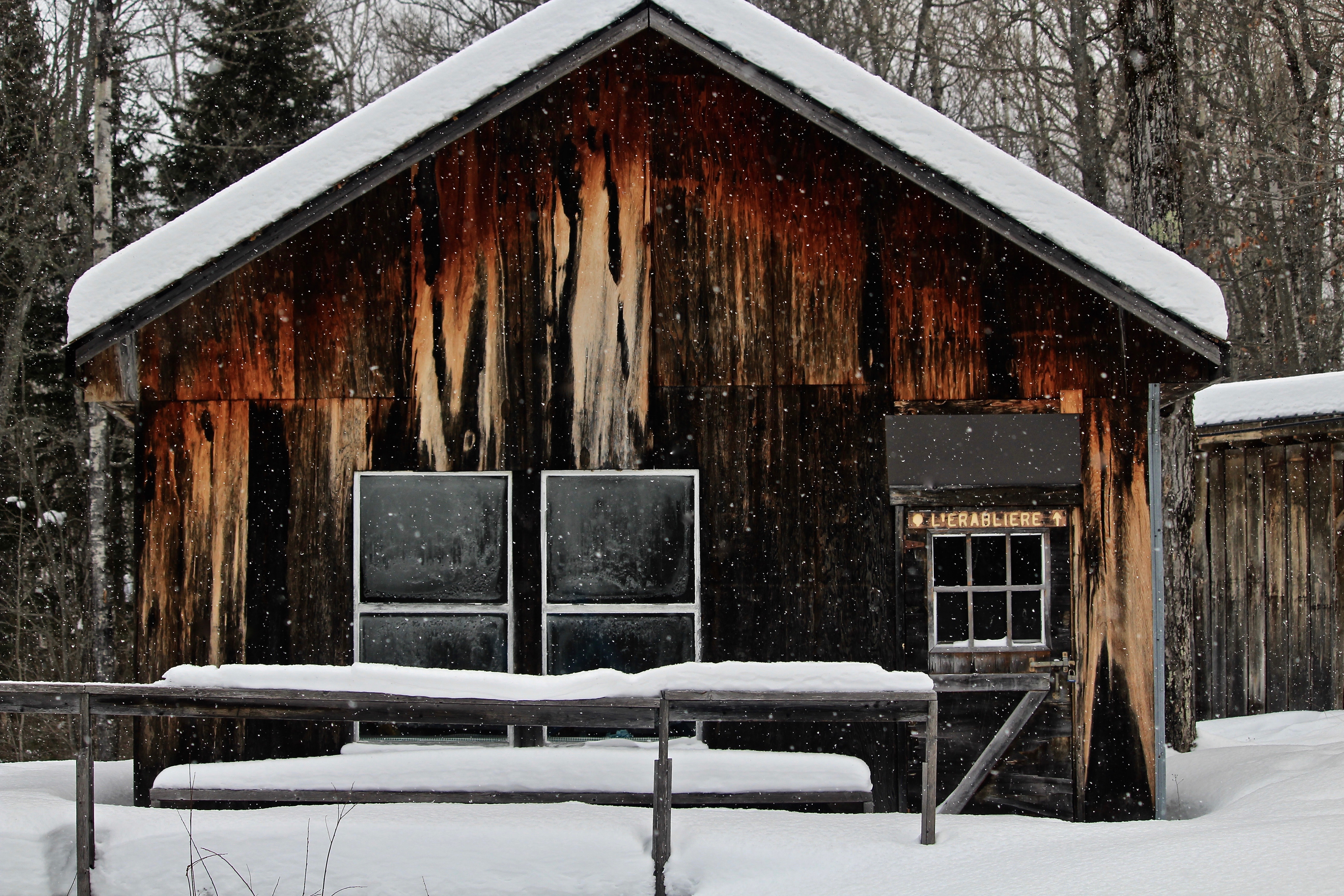 Sugar shack in Canada